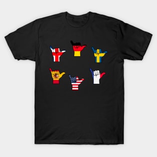Shaka, flags of the world T-Shirt